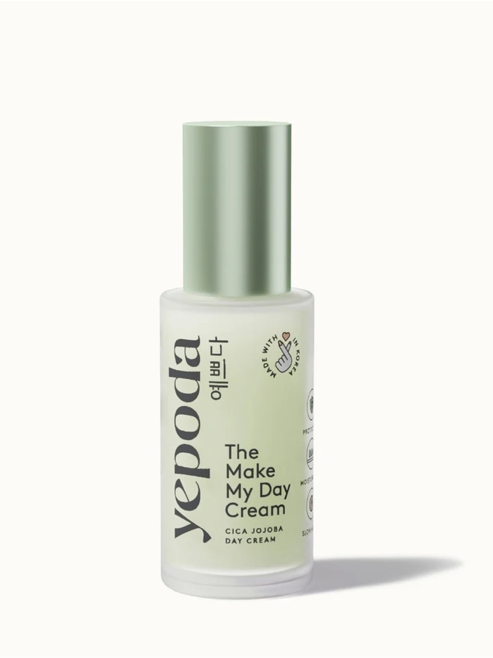 Yepoda The Make My Day Cream - Mint Green Cica Jojoba Day Cream